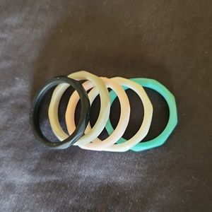 Women's silicone rings size 9